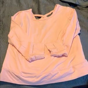 Light pink old navy sweatshirt sz small